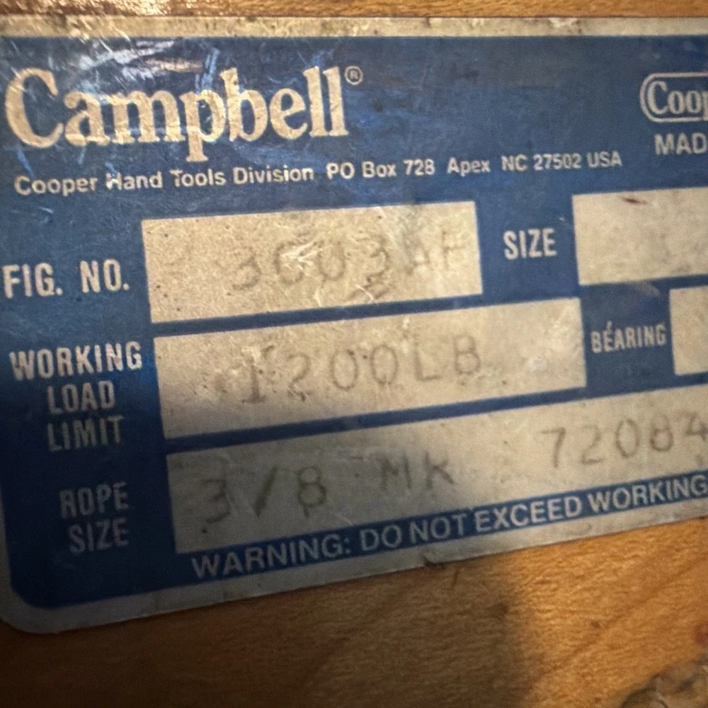 Campbell 7208436 3003AF 4
